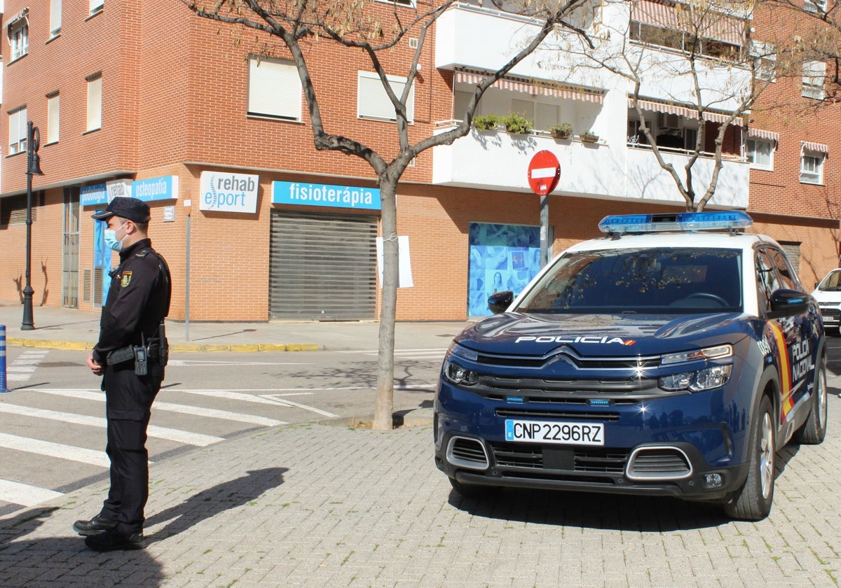 Imagen de archivo de un policía nacional.