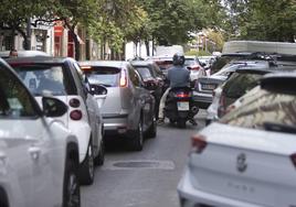 Coches en Valencia.