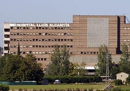 Vista general del Hospital Lluís Alcanyís de Xàtiva.