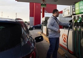 Una gasolinera automática en Valencia.