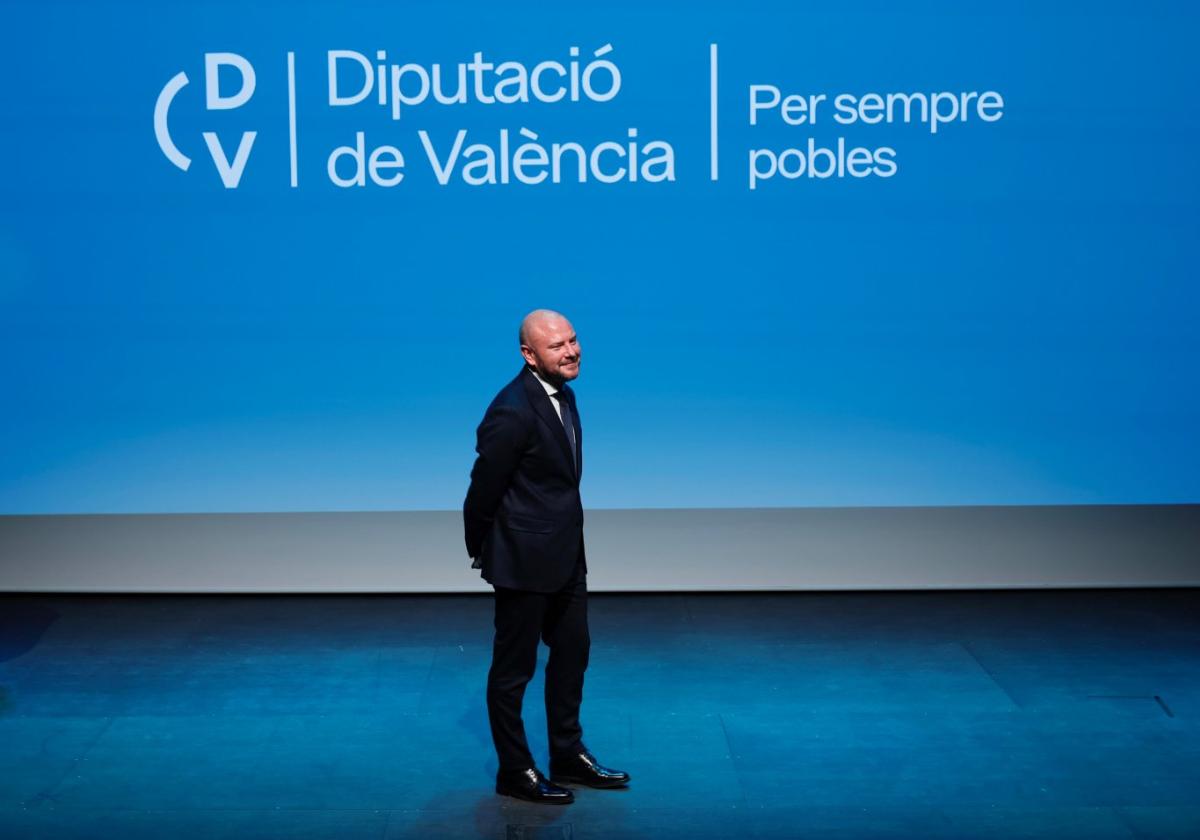 El presidente de la Diputación de Valencia, Toni Gaspar.