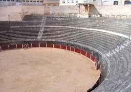 Vista general de la plaza de toros de Bocairent.