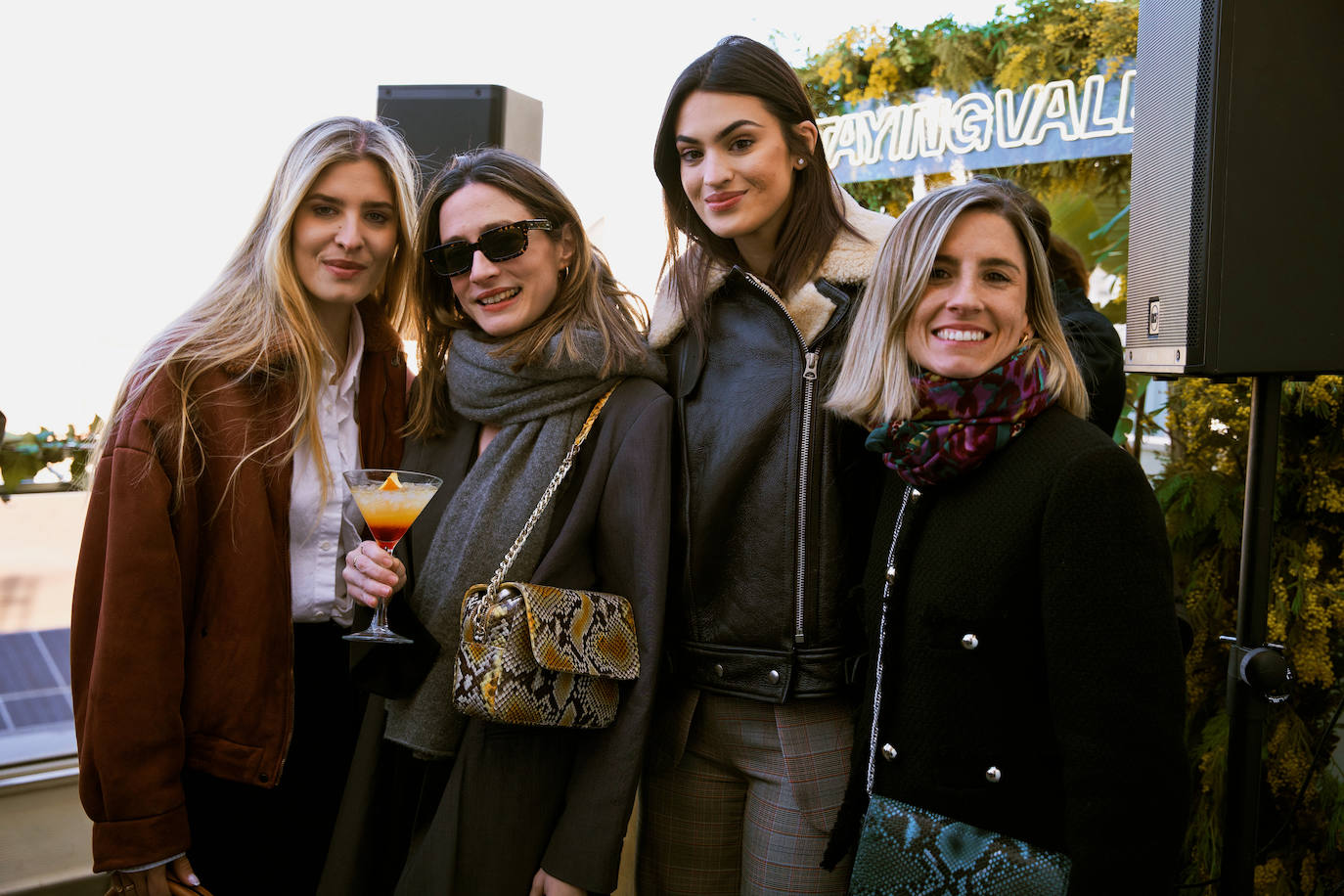 Teresa Andrés, Laura Urenya, Marta Lozano y Mar Vallés.