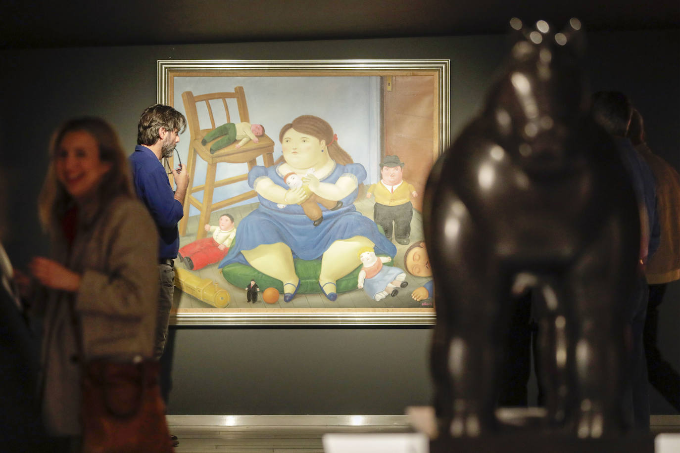 Exposición de Fernando Botero en el Centre Cultural Bancaixa