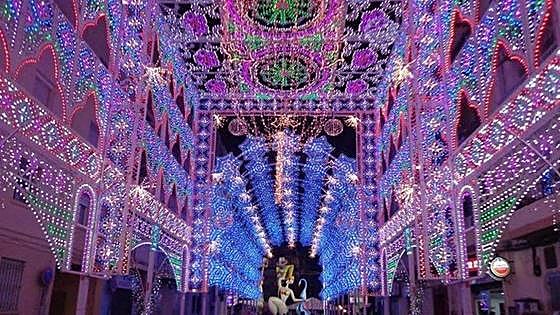 Dónde están las principales calles iluminadas de las Fallas 2023 de Valencia