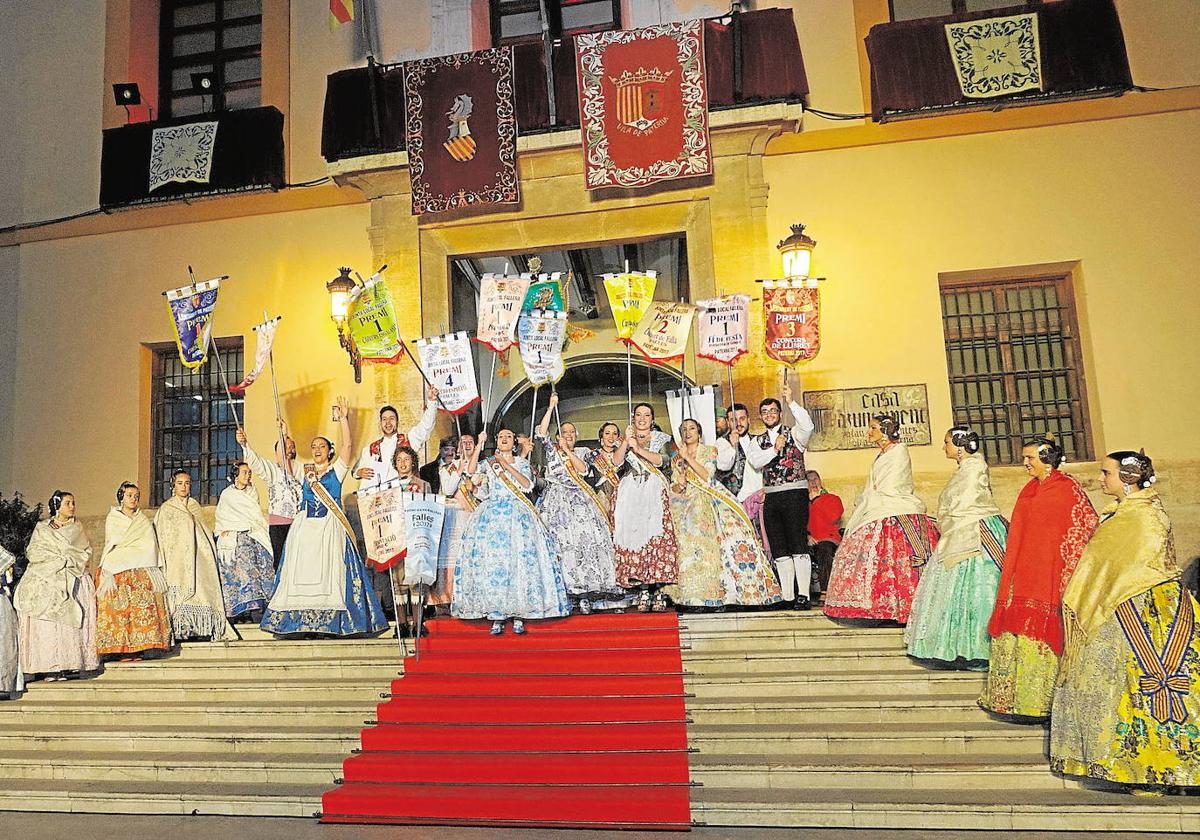 Imagen de archivo de las Fallas en Paterna.