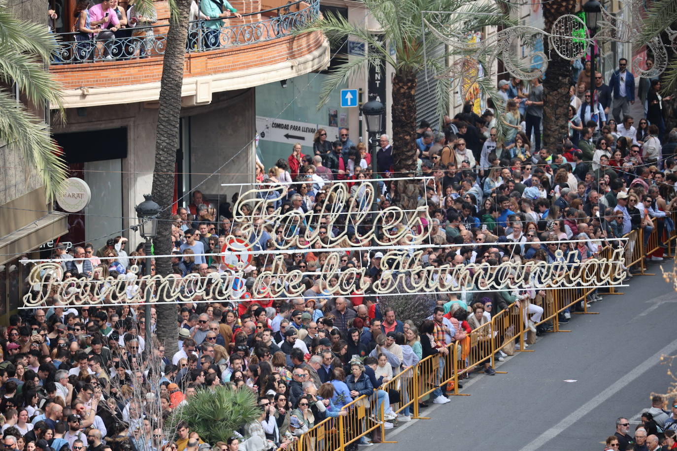 Búscate en la mascletà del sábado 11 de marzo de 2023