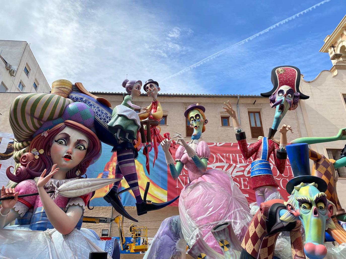 La plantà de las Fallas de Especial en 2023