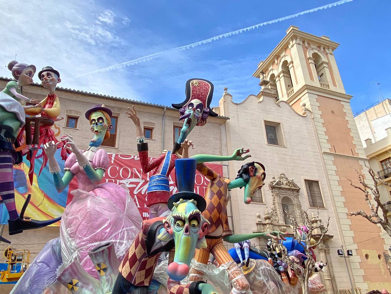 La plantà de las Fallas de Especial en 2023