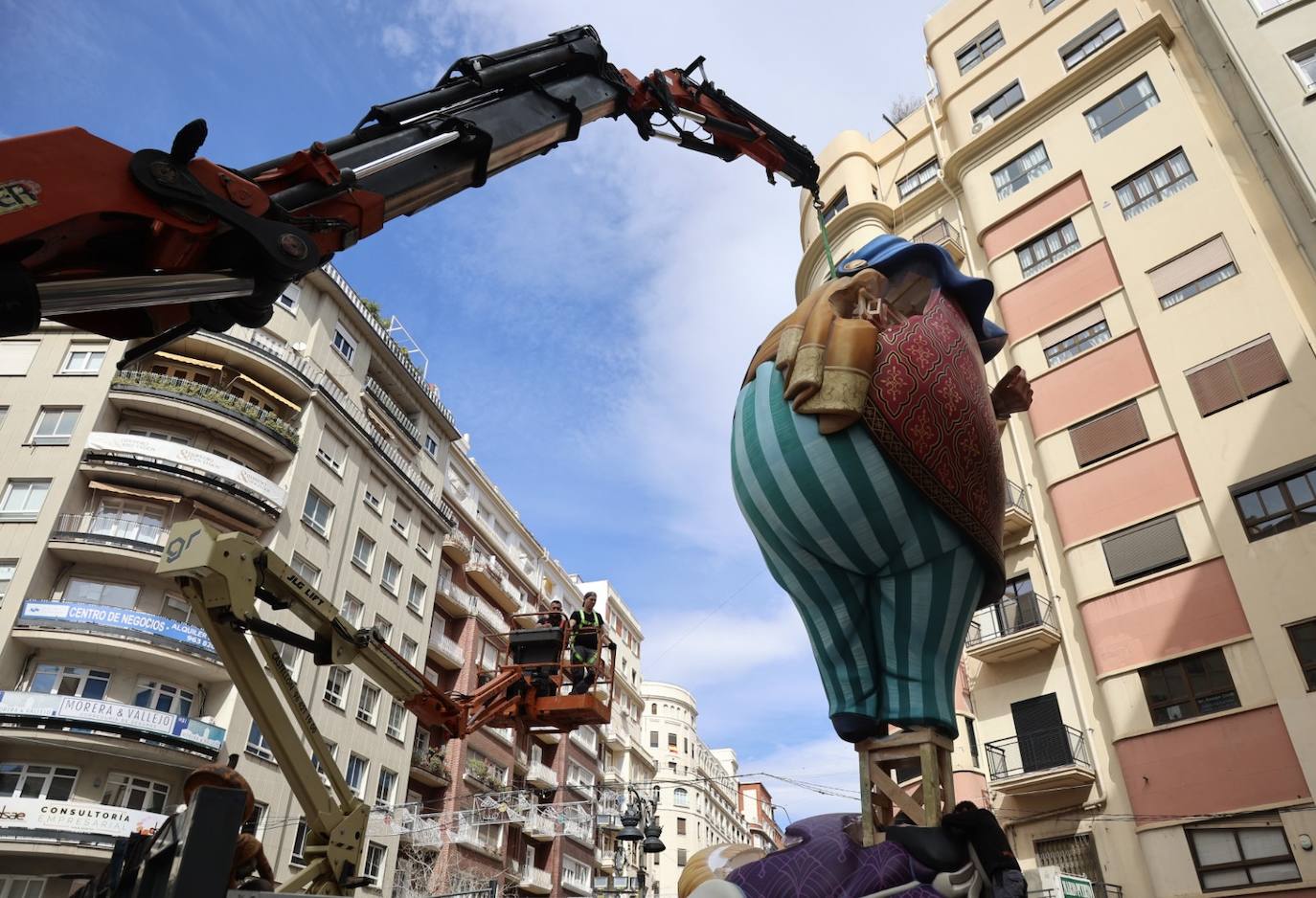 La plantà de las Fallas de Especial en 2023