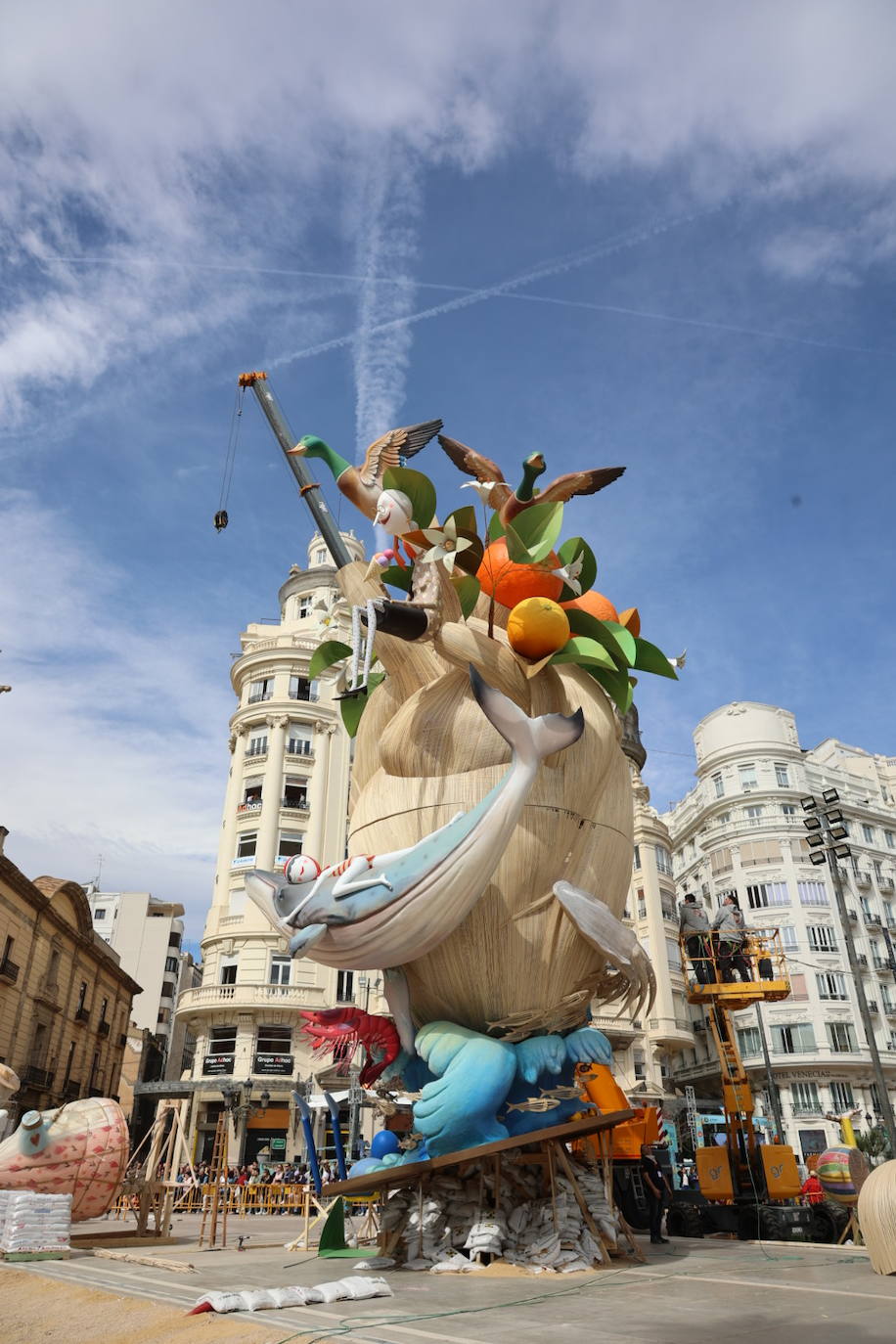 La plantà de las Fallas de Especial en 2023