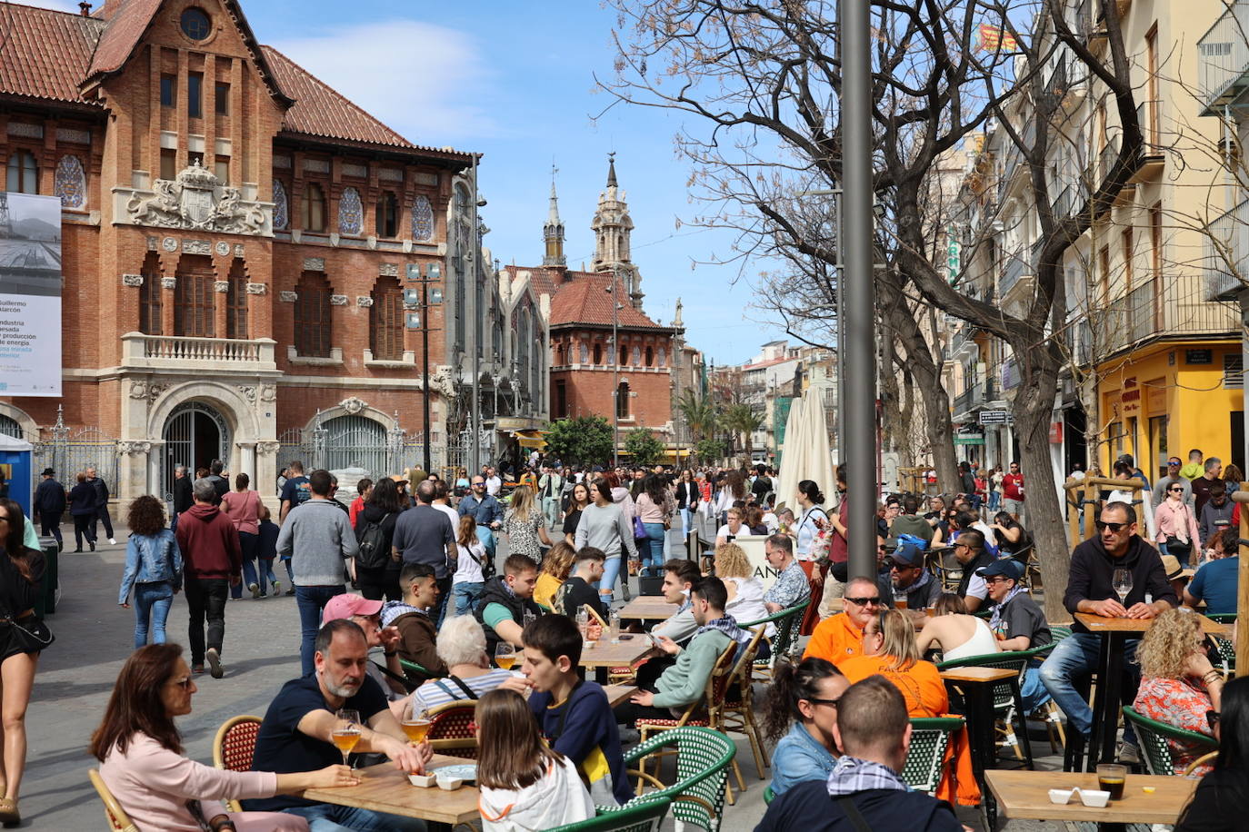 La plantà de las Fallas de Especial en 2023