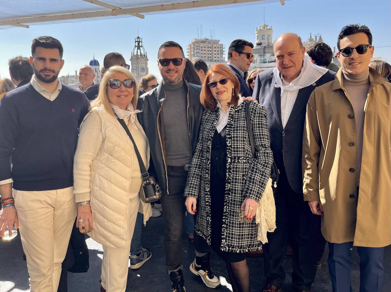 Iván Alcañiz, Mari Carmen Martínez, Ximo Ros, Lola Bermell, Julio Aguado y Carlos Navarro.