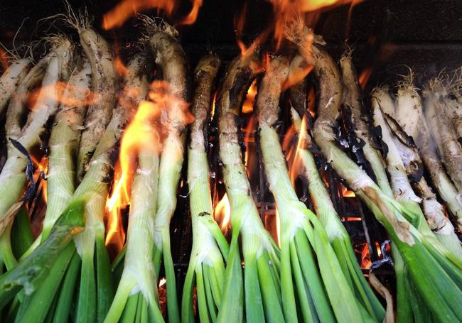 Una calçotada.