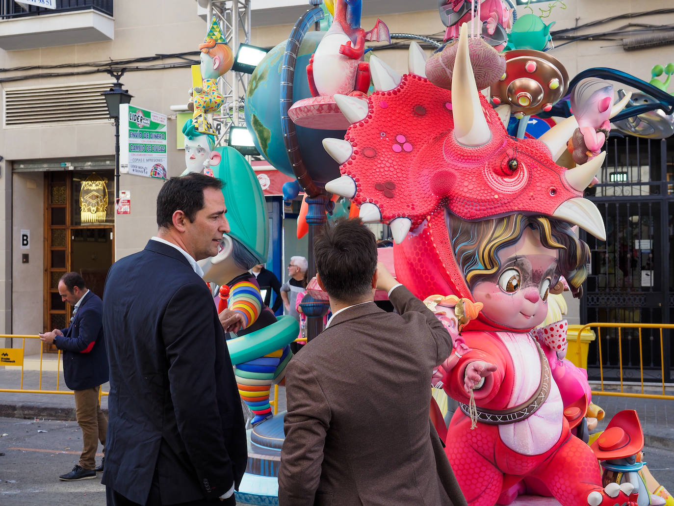 Comienza la plantà infantil de las Fallas 2023