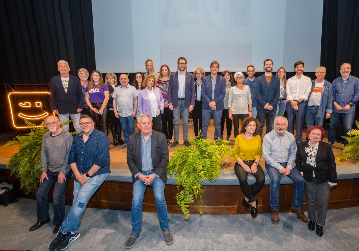 Presentación de la candidatura de Compromís en Alzira.