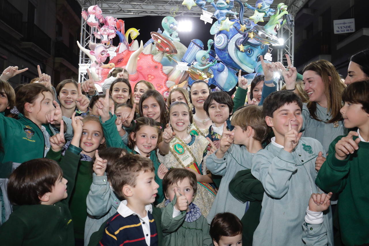 Convento Jerusalén celebra por todo lo alto el primer premio a mejor falla infantil