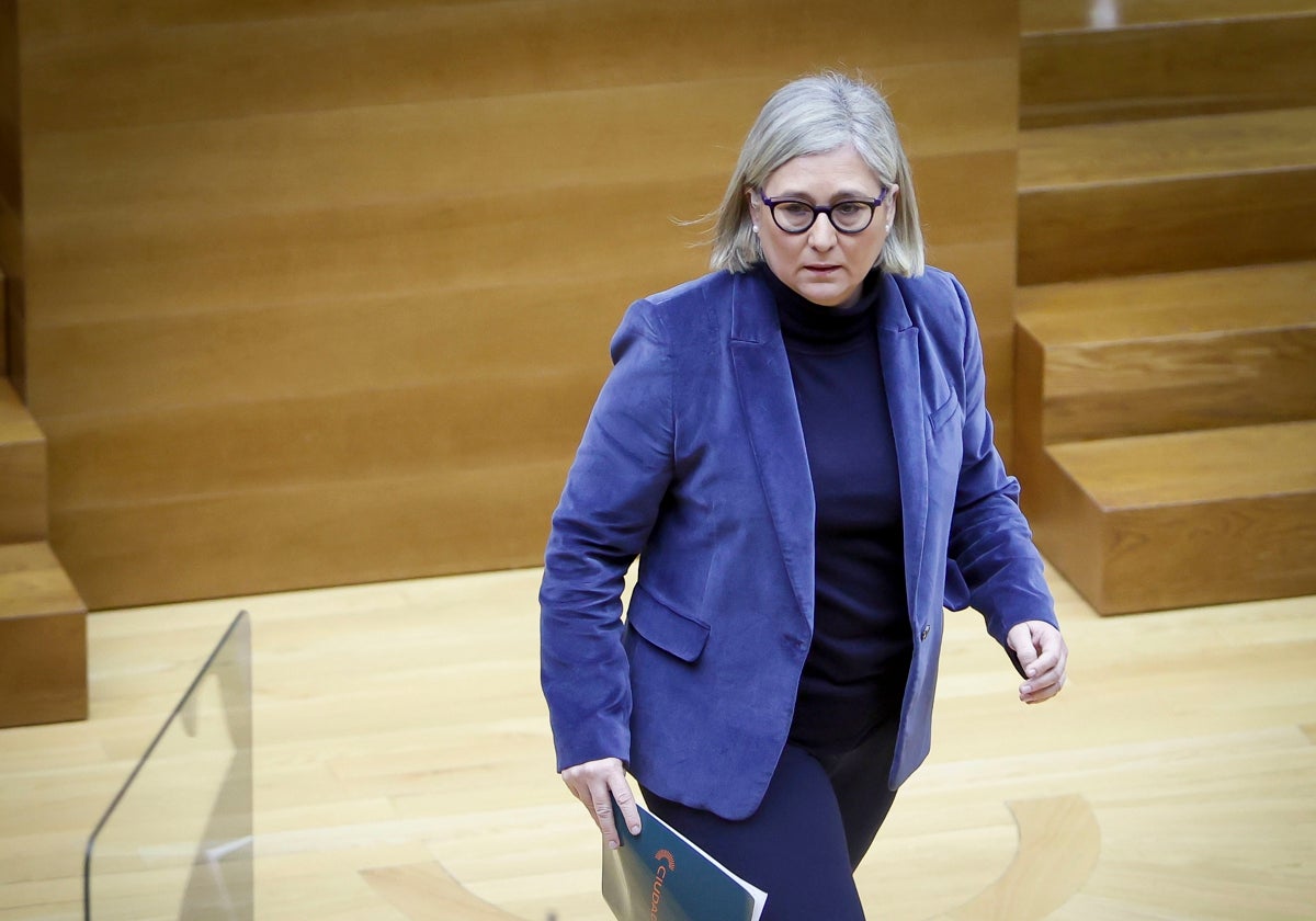 La síndica de Ciudadanos en Les Corts, Mamen Peris.