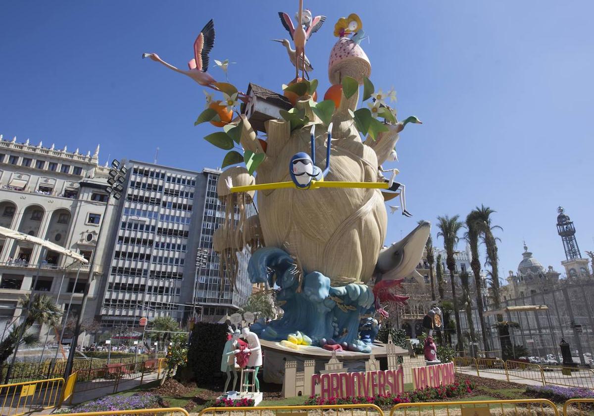 Falla municipal del 2023.