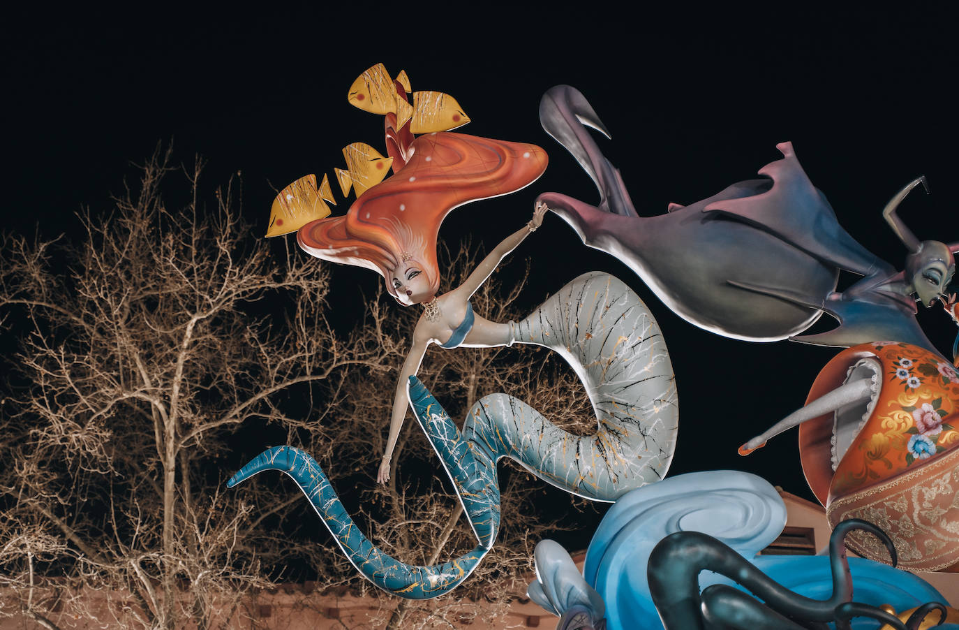 Así es la falla Just Vilar - Mercat del Cabanyal 2023