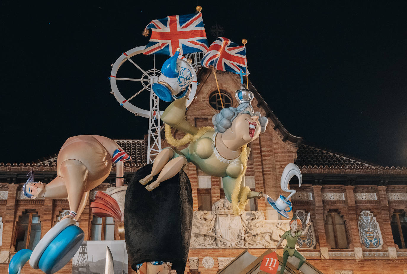 Así es la falla Plaza Mercado Central 2023