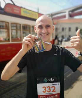 Imagen secundaria 2 - Impresionante media maratón en Lisboa, sin cabeza y a lo loco