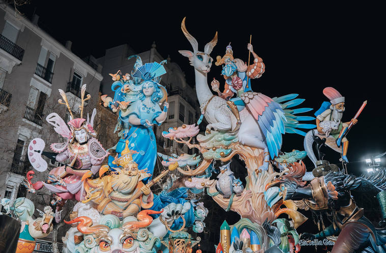Así es la falla Exposición-Micer Mascó