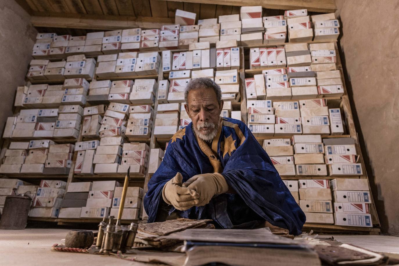 Los tesoros perdidos de la ciudad mauritana de Chinguetti