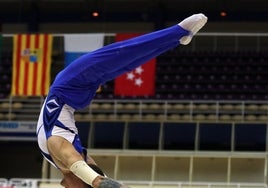 El gimnasta valenciano, Néstor Abad.