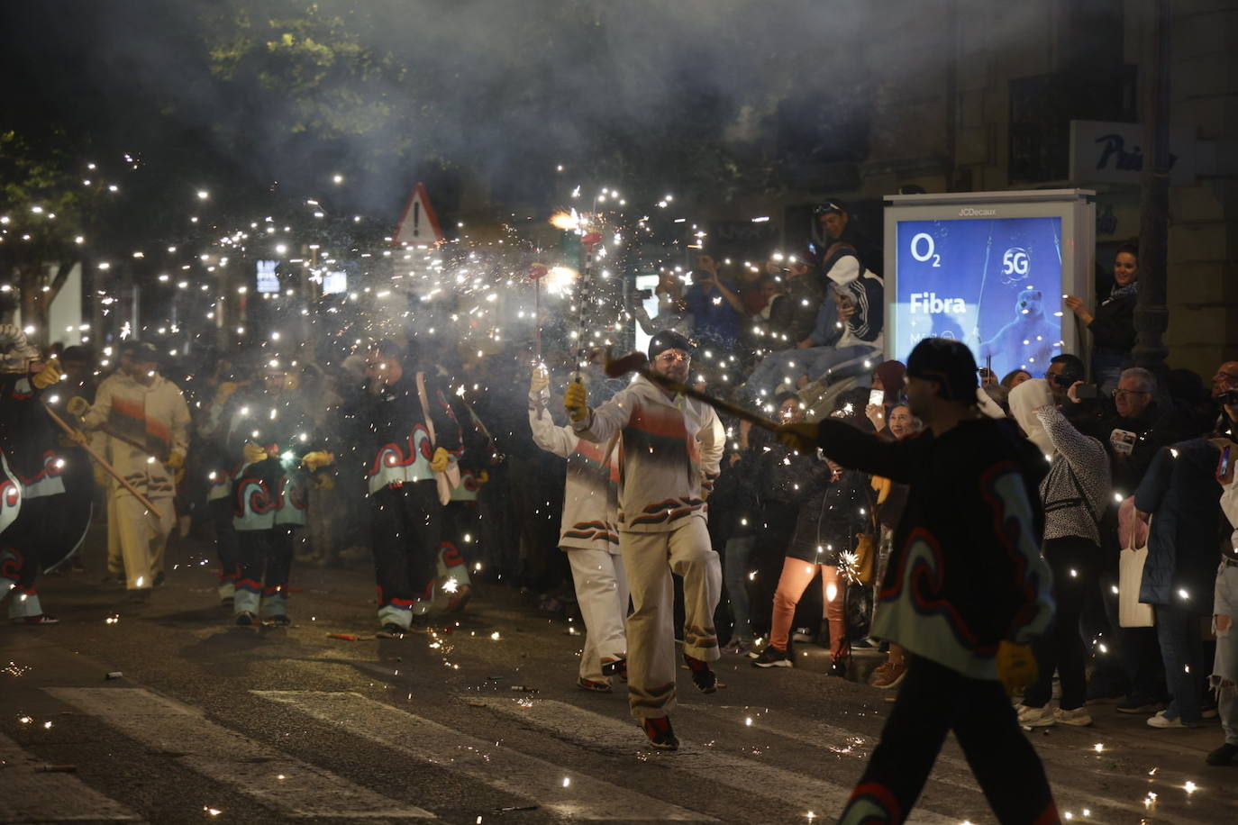 Así ha sido la cabalgata del Fuego de las Fallas 2023