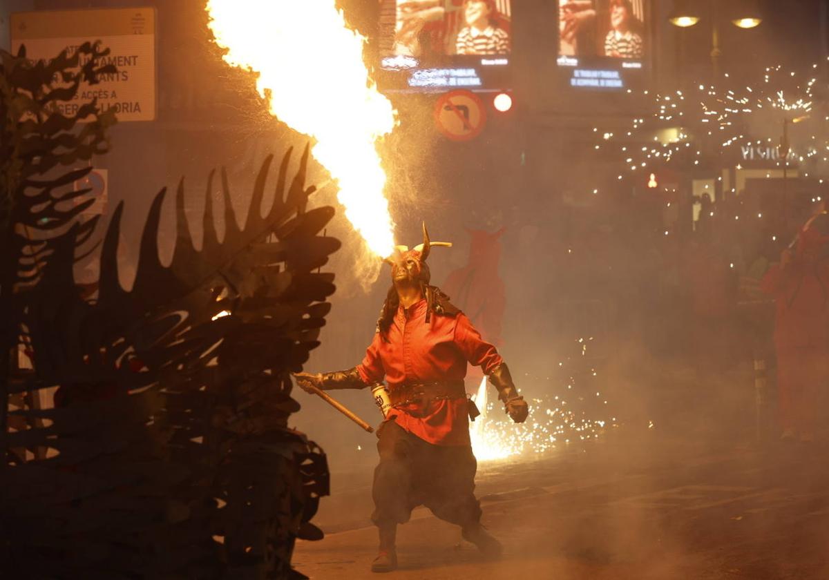 Así ha sido la cabalgata del Fuego de las Fallas 2023