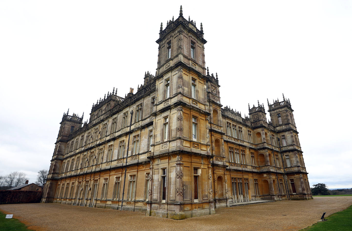 Un recorrido por el castillo de &#039;Downton Abbey&#039;