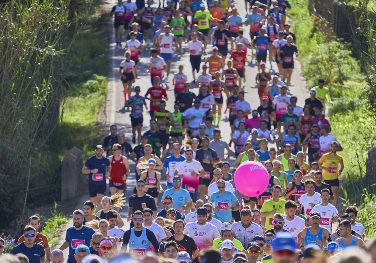 Participantes en el 22K de la pasada edición.