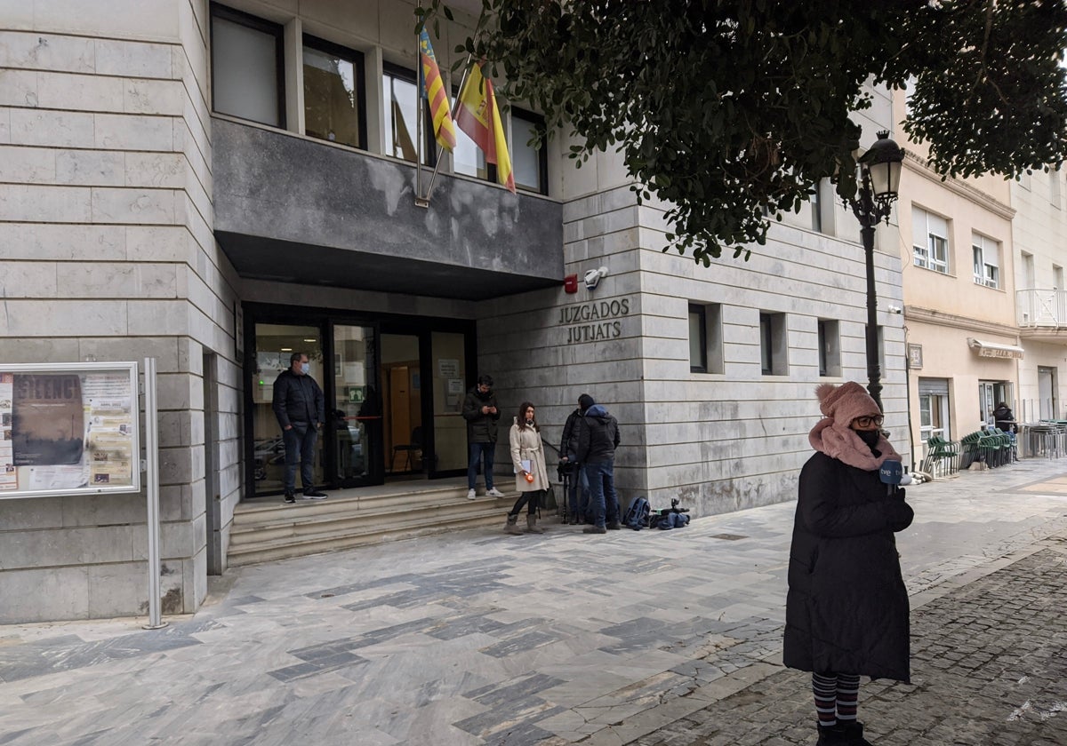 Actual Palacio de Justicia de Sueca que acoge una parte de las dependencias judiciales.