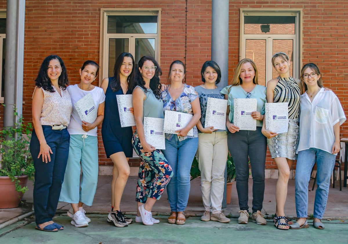 Participantes en uno de los programas de la fundación.