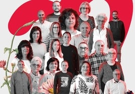 Candidatura de Xàtiva Unida para las elecciones municipales de mayo.