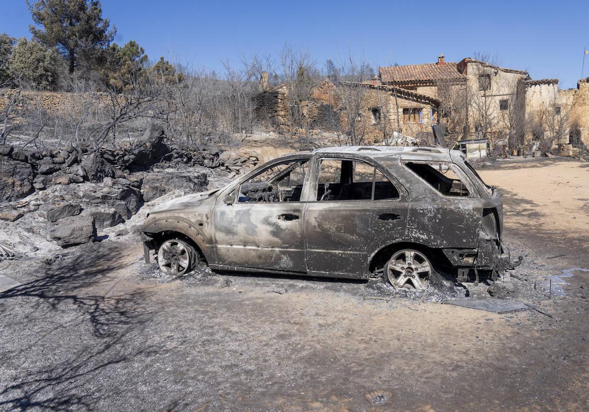 Así ha arrasado el incendio de Castellón con casas, coches y otros bienes materiales