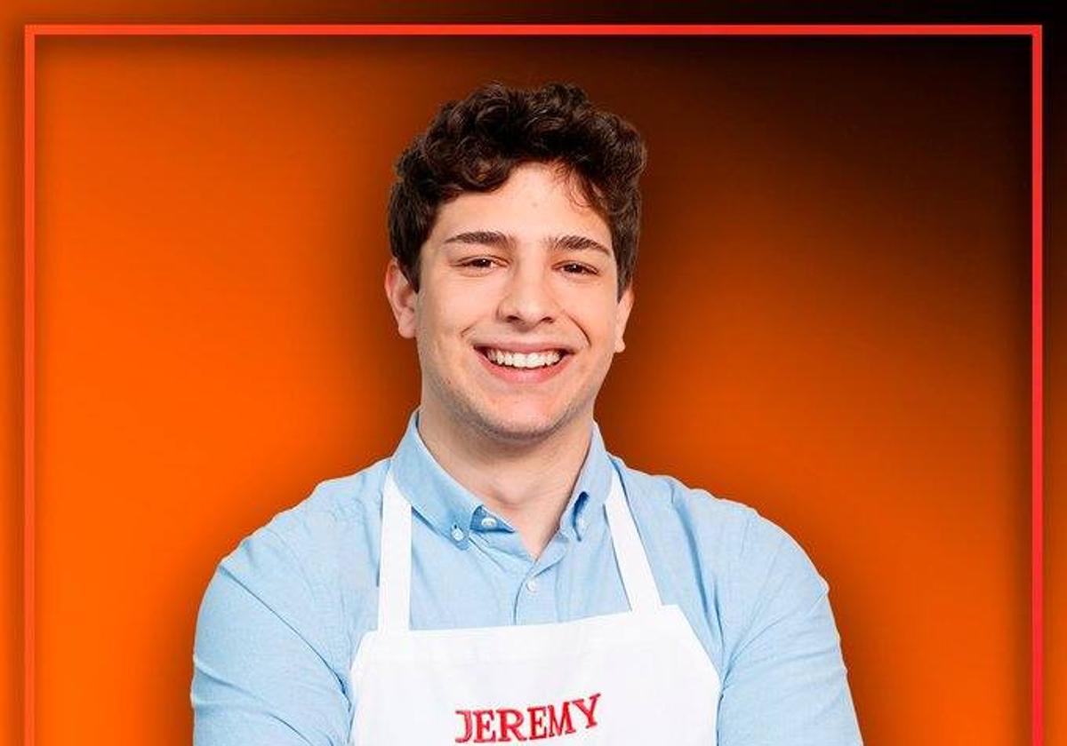 Jeremy es uno de los nuevos concursante de esta edición de 'Masterchef'