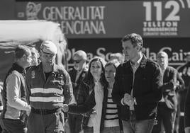 Pedro Sánchez visita las zonas afectadas por el incendio forestal de Villanueva de Viver (Castellón).