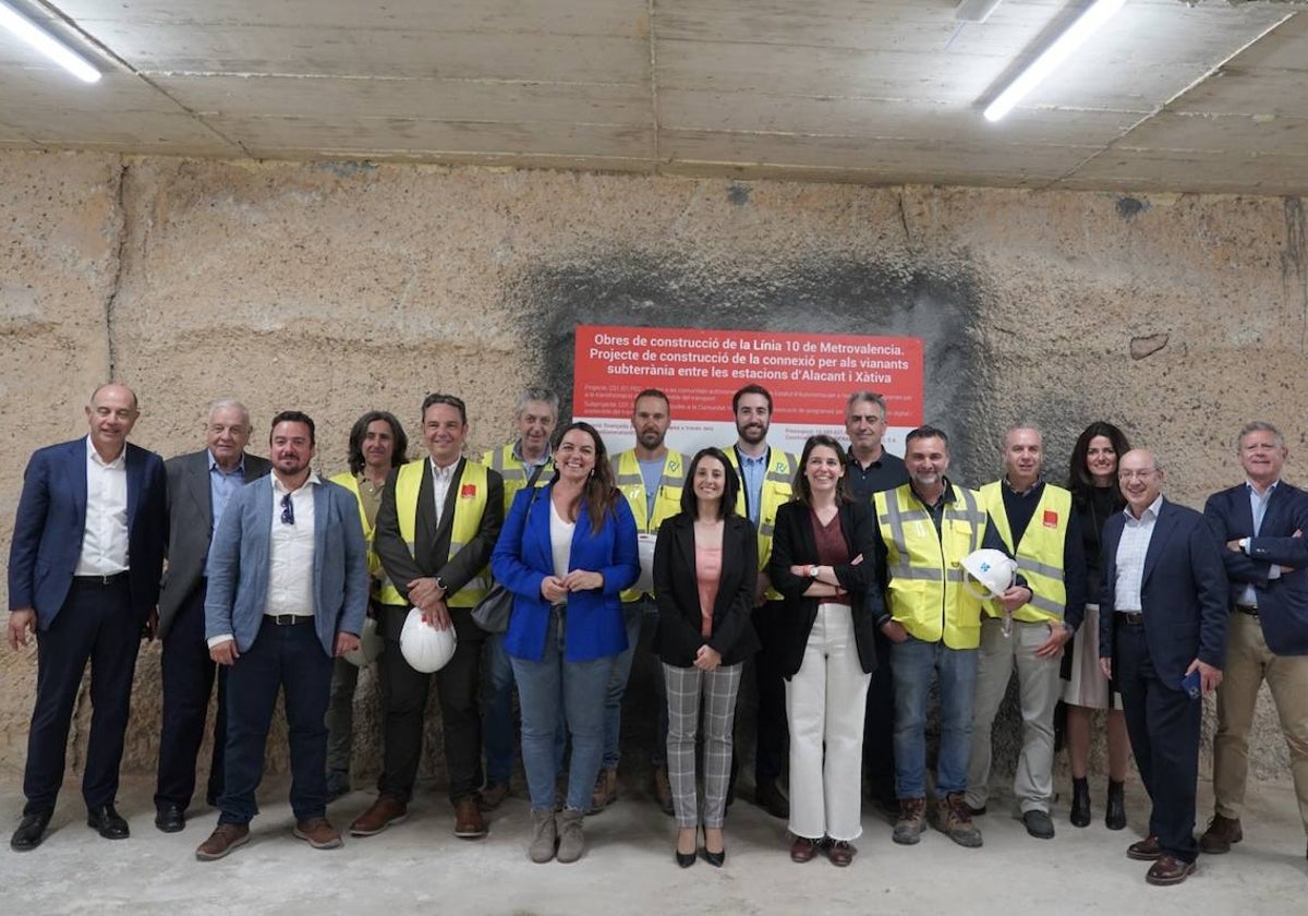 Comienzan las obras del cañón peatonal que conectará la estación de Xàtiva con la Línea 10 de Metrovalencia