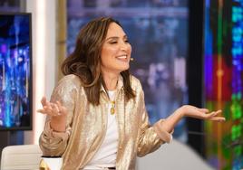 Tamara Falcó, este jueves en 'El Hormiguero'.