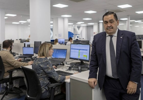 José Rosell, en la sede la empresa en Valencia.