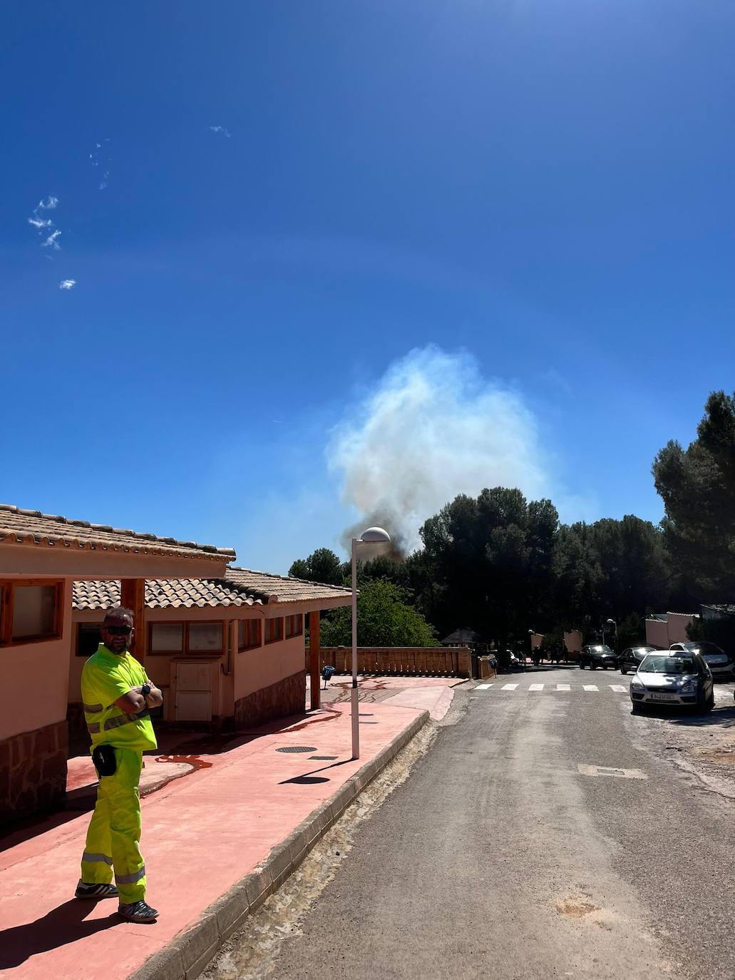 Declarado en la Sierra Calderona un nuevo incendio forestal