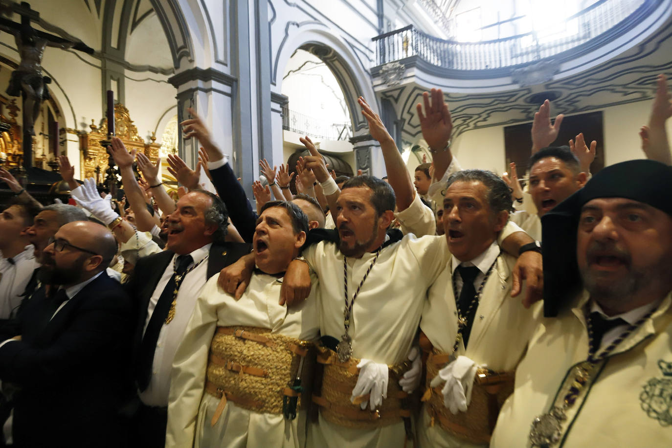 Antonio Banderas, fiel a la Semana Santa de Malaga
