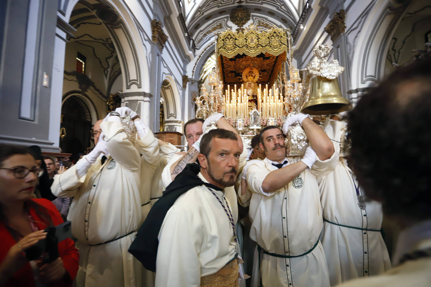 Antonio Banderas, fiel a la Semana Santa de Malaga
