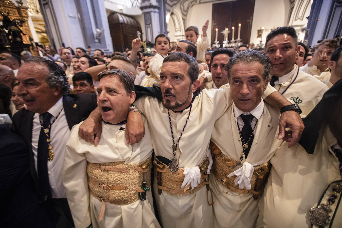 Antonio Banderas, fiel a la Semana Santa de Malaga