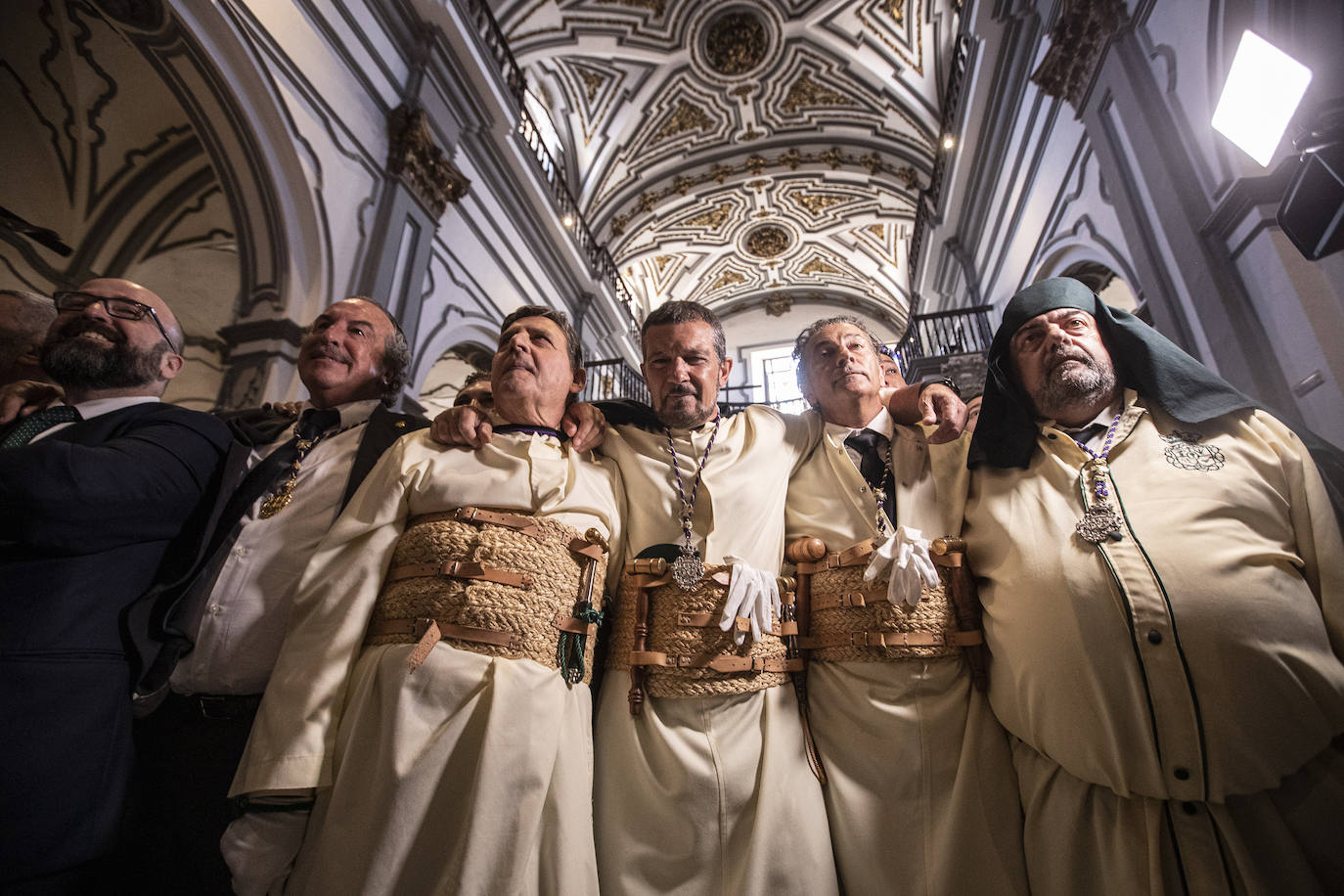Antonio Banderas, fiel a la Semana Santa de Malaga