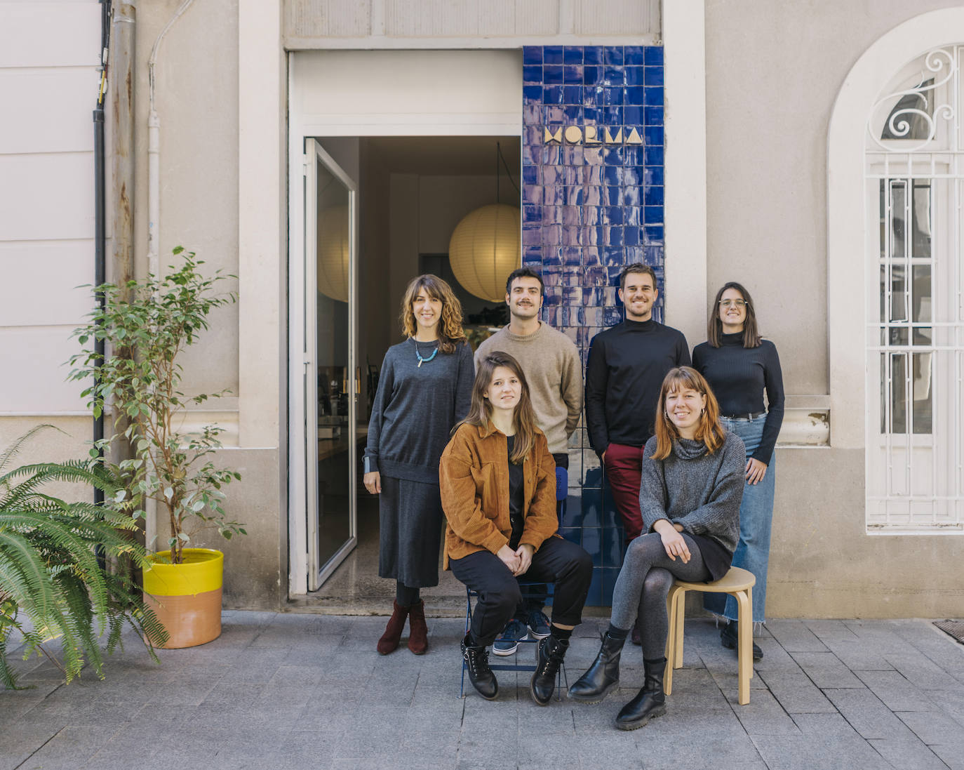 Clara Cantó, Jose Iborra, Nacho Juan, Ana Riera, Belén Iglesias y María Mateo.