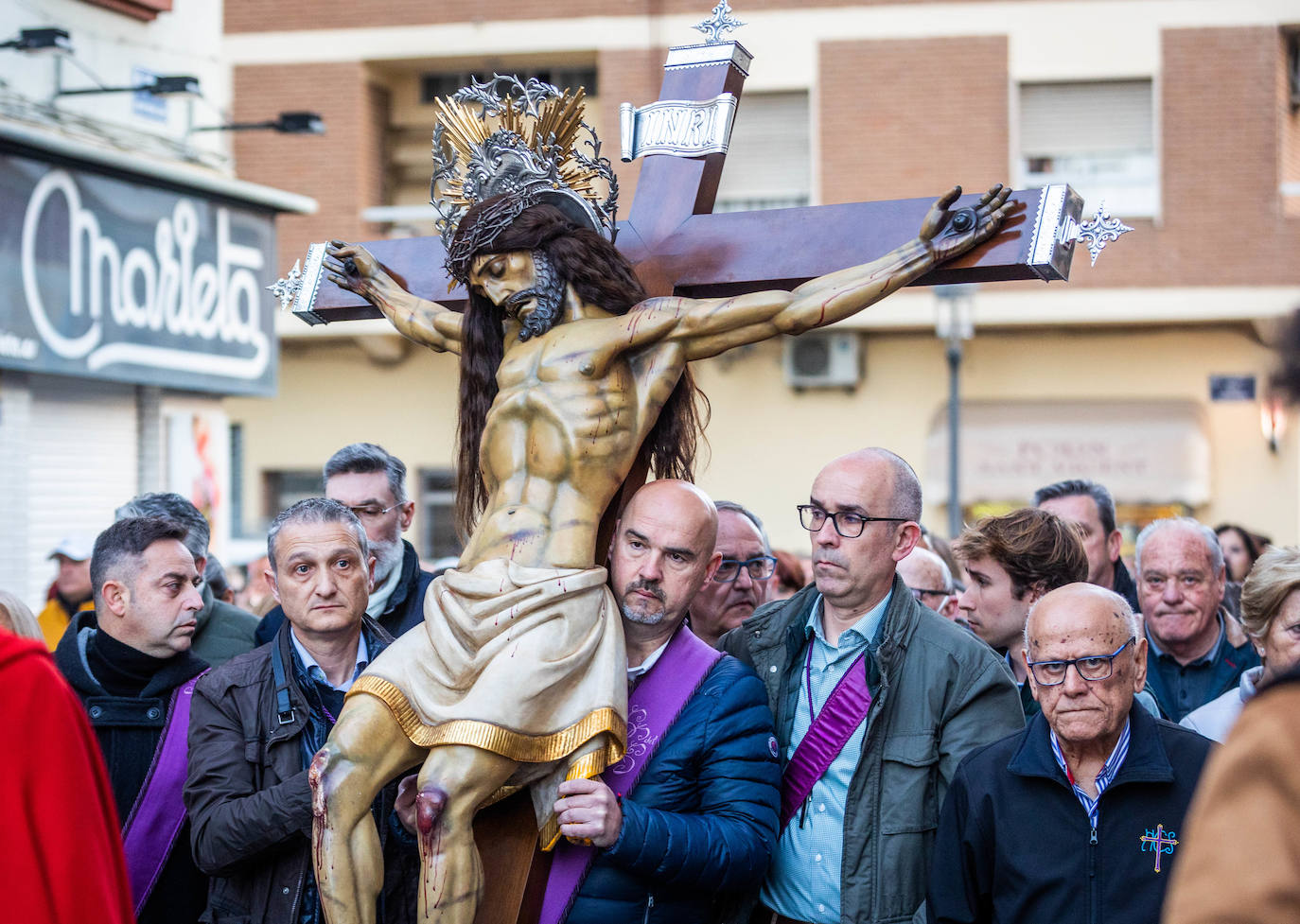 Encuentro de los dos Cristos en el Cabanyal