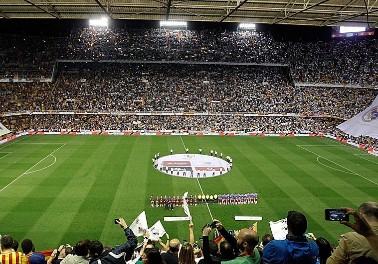 Mestalla, rey de Copas
